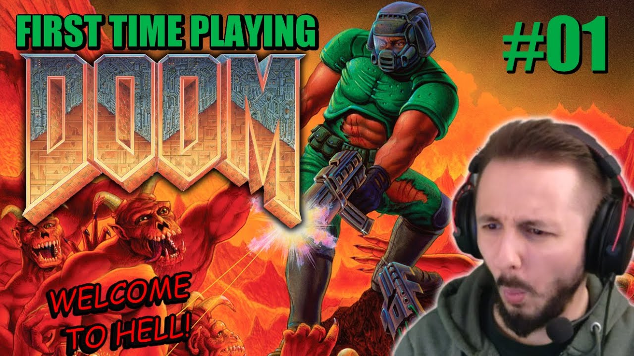 Barrels of Fun ~ DOOM 1993 (Remaster) ~ First Time Playing ~ Part 01