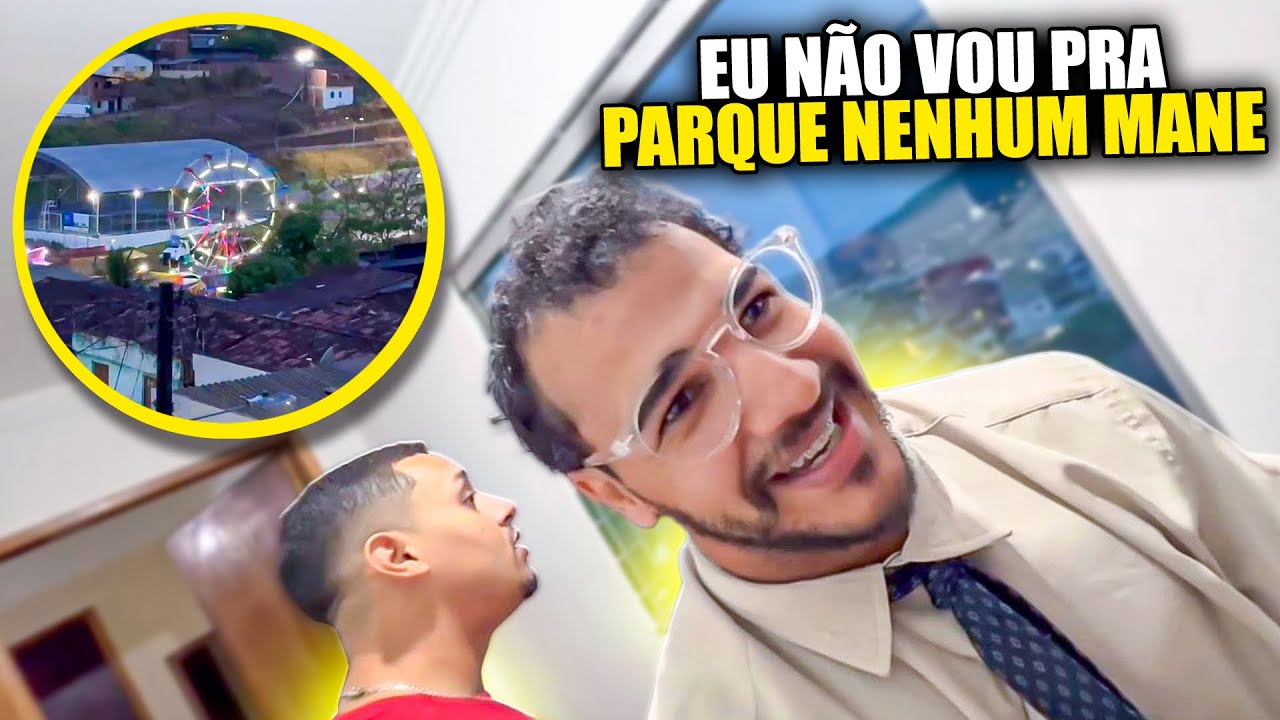 DIDINHO COM MEDO NÃO QUER IR PRO PARQUINHO EM BONITO PE | DIDINHO 