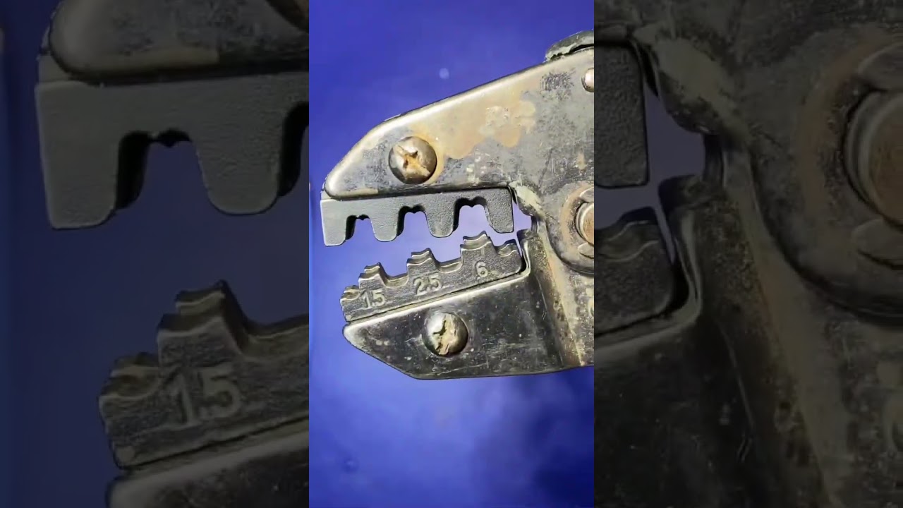 How to use crimping tool #crimpingmachine #tools #used #terminal #electrician #testing #howto