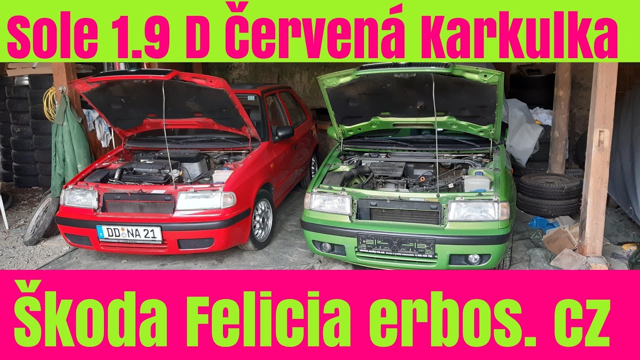 Výměna interiéru Škoda Felicia Sole LX za Sport line. erbos.cz