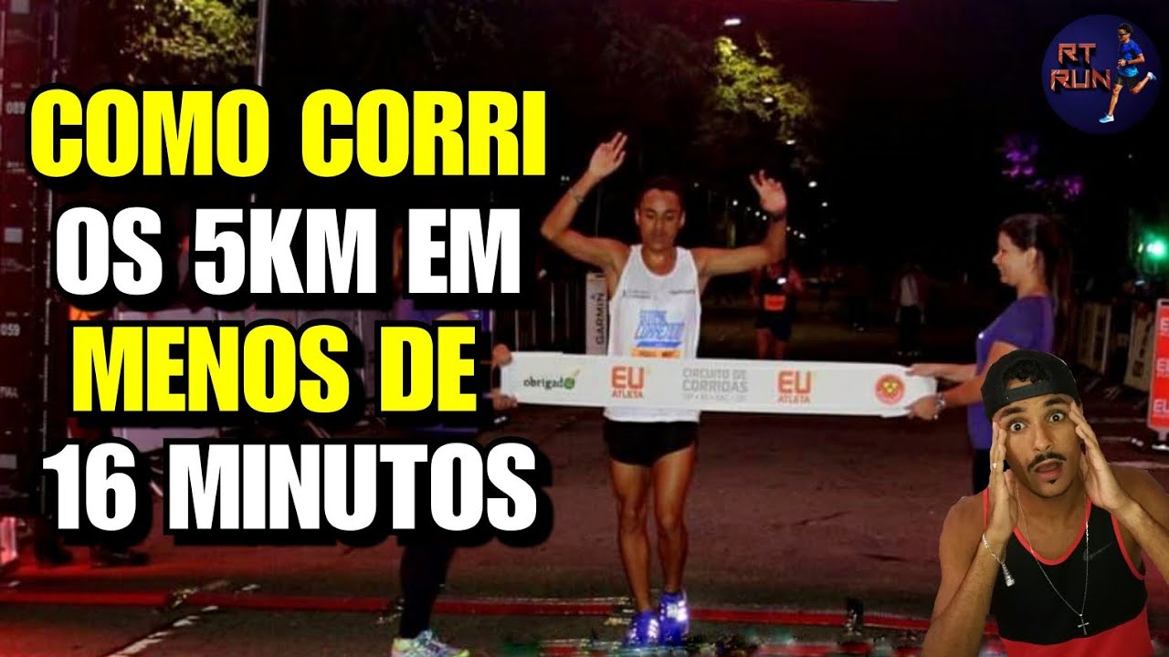 COMO CORRI 5KM EM MENOS DE 16 MINUTOS PELA PRIMEIRA VEZ | RENAN TELES RUN