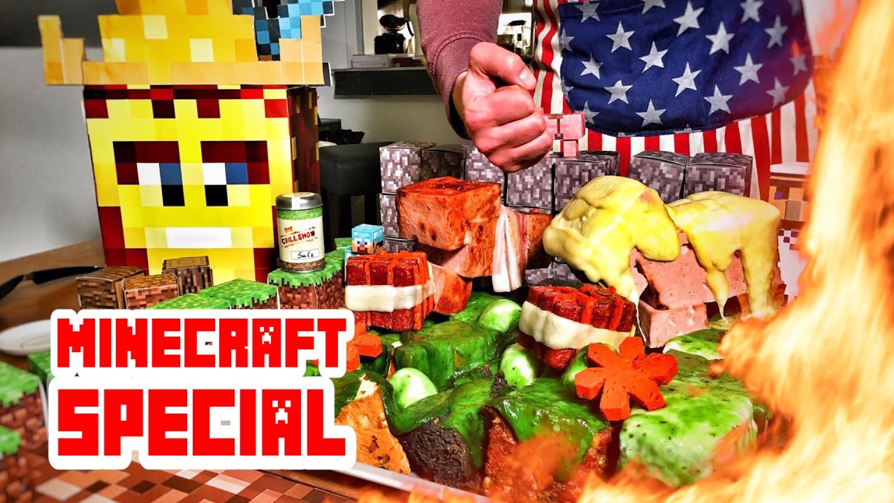 MINECRAFT SPECIAL - NUNAN besucht JOHNNY - Die Grillshow 233