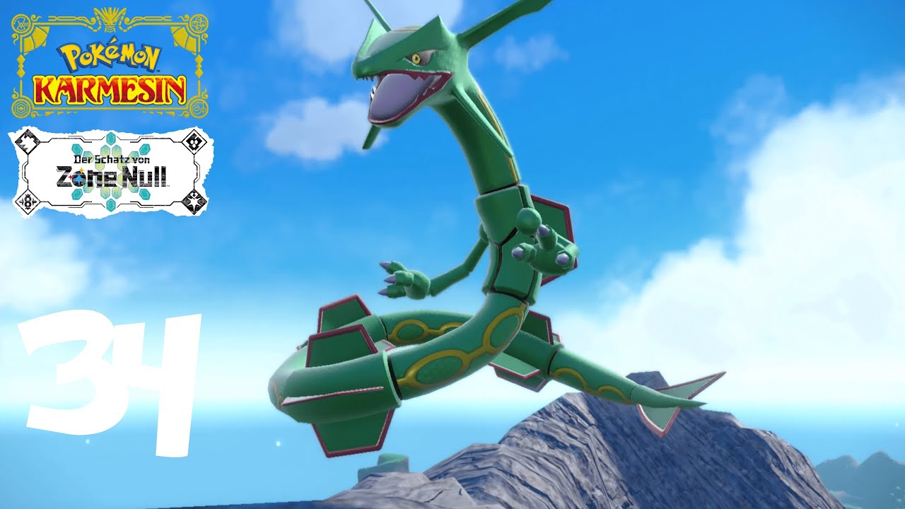 Lunala, Necrozma, Kyurem und Rayquaza | Pokemon Karmesin [Der Schatz von Zone Null DLC] [#34]