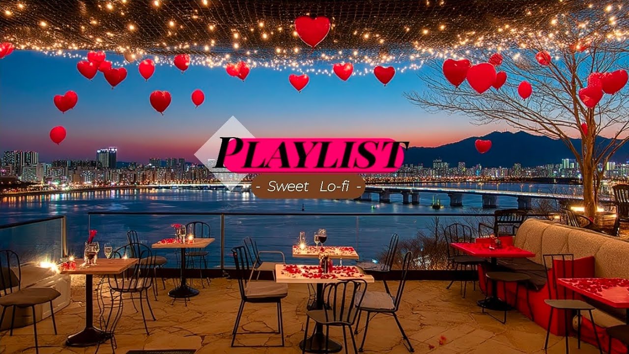 [Playlist] 달콤한 💖발렌타인 데이트와 함께 듣는 로맨틱 로파이🎧 | 노을빛 아래, 연인과 함께하고 싶은 설렘 가이드🌹(Sweet Romance & Heart Lo-fi)