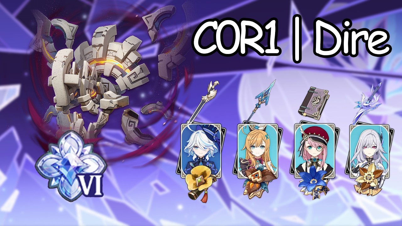 【6.4 Stygian Onslaught】Cryo Automaton | C0R1 Skirk ~ Genshin Impact