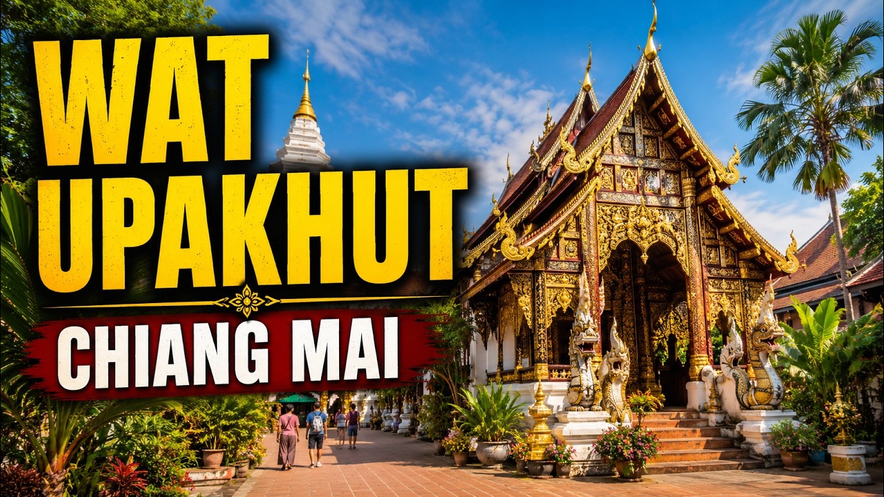 Wat Upakhut Chiang Mai - วัดอุปคุต เชียงใหม่ [4K, no narration]