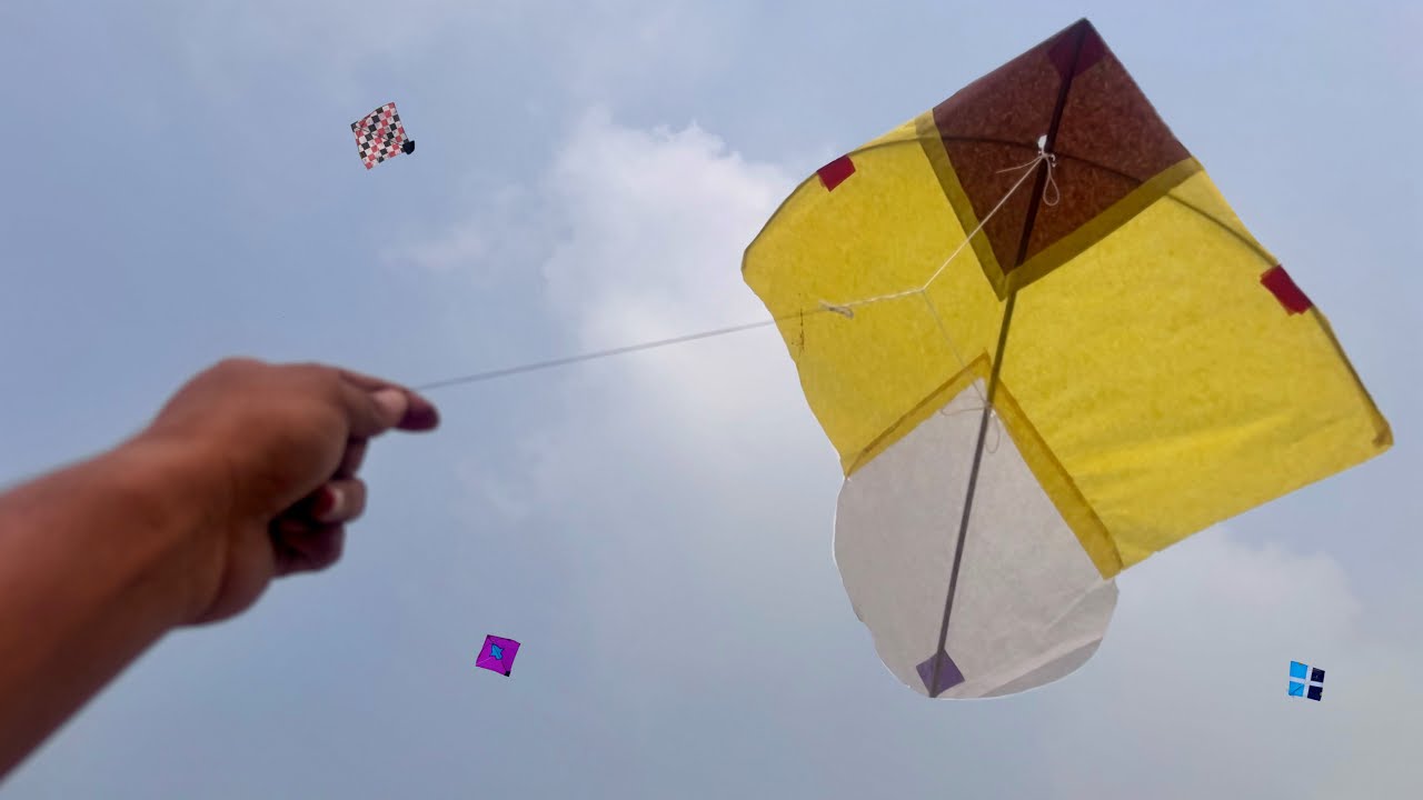 Looting kites on rooftop | Kite looting new video | Kite catching