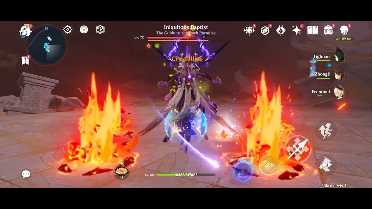 My Genshin Impact Gameplay: Let's Battle Iniquitous Baptist for Materials! Part 4