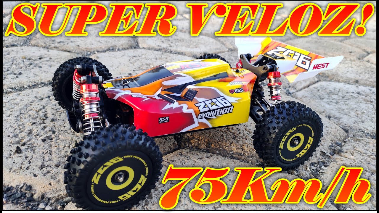 O NOVO Carro de Controle Remoto MAIS RÁPIDO que Você Pode Comprar na Escala 1/14 WLToys 144010