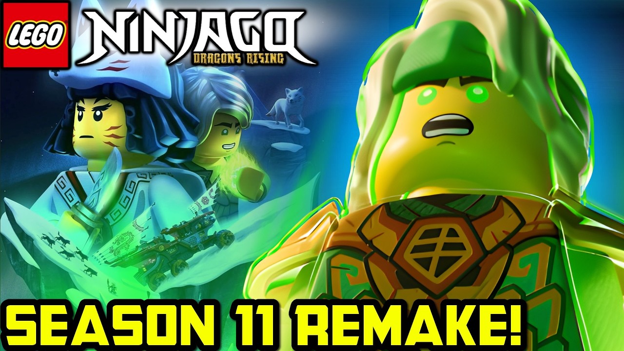Вторая часть 4 сезона звучит ОЧЕНЬ знакомо... ❄️ Слухи о второй части 4 сезона Ninjago Dragons Ri...