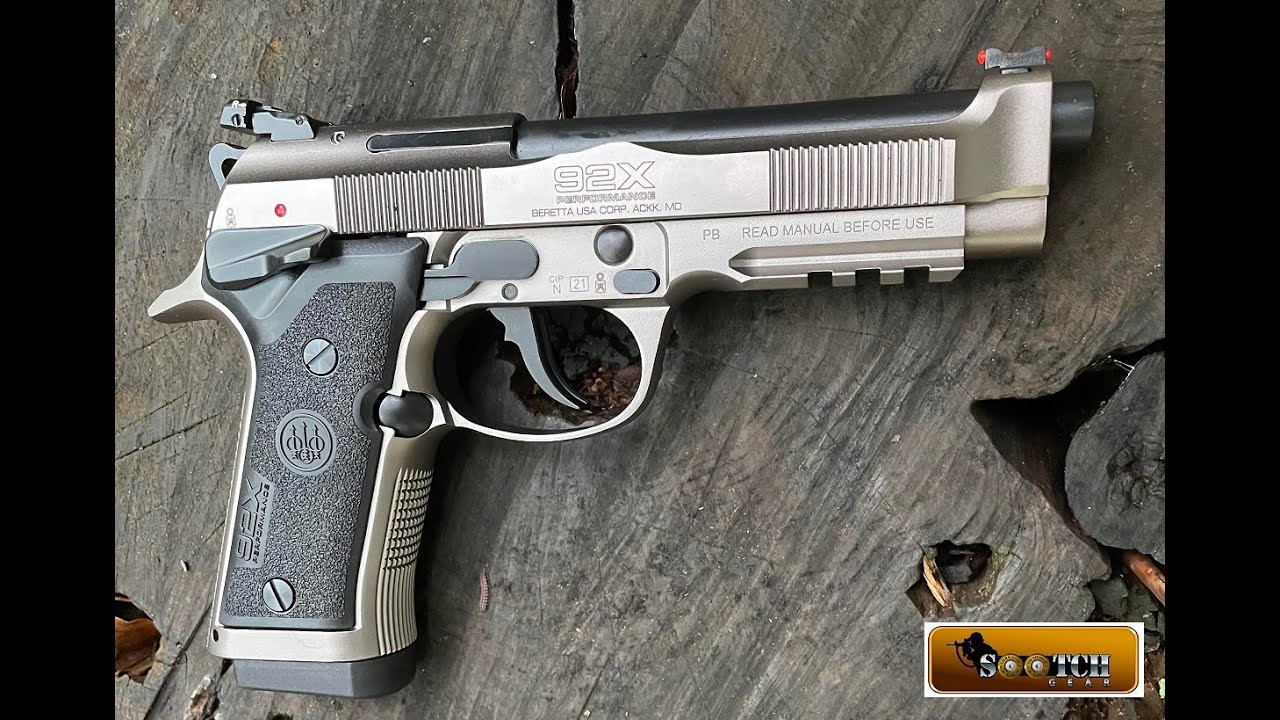Beretta 92X Performance Gun Review  Wow!