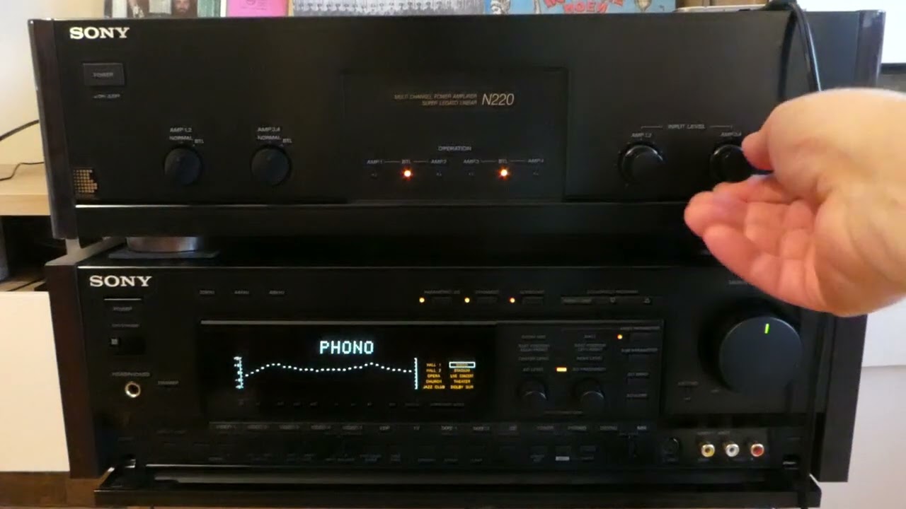Sony TA-N220+TA-E1000ESD+RM-P1000 комплект - обзор