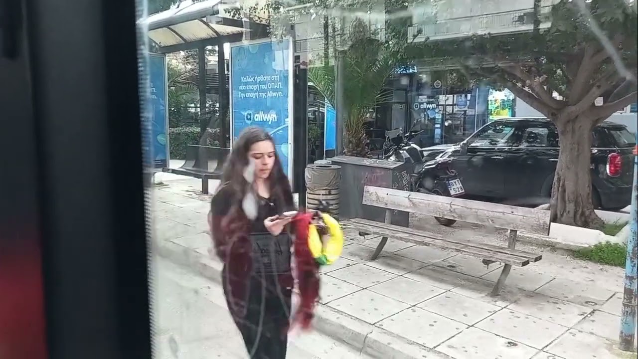Διαδρομή με το 522 από Πεύκο μέχρι Χελιδονούς.