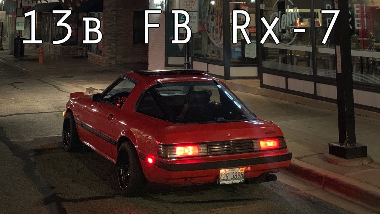 Night Driving in a 13b Swapped FB Rx-7 - Volume 1