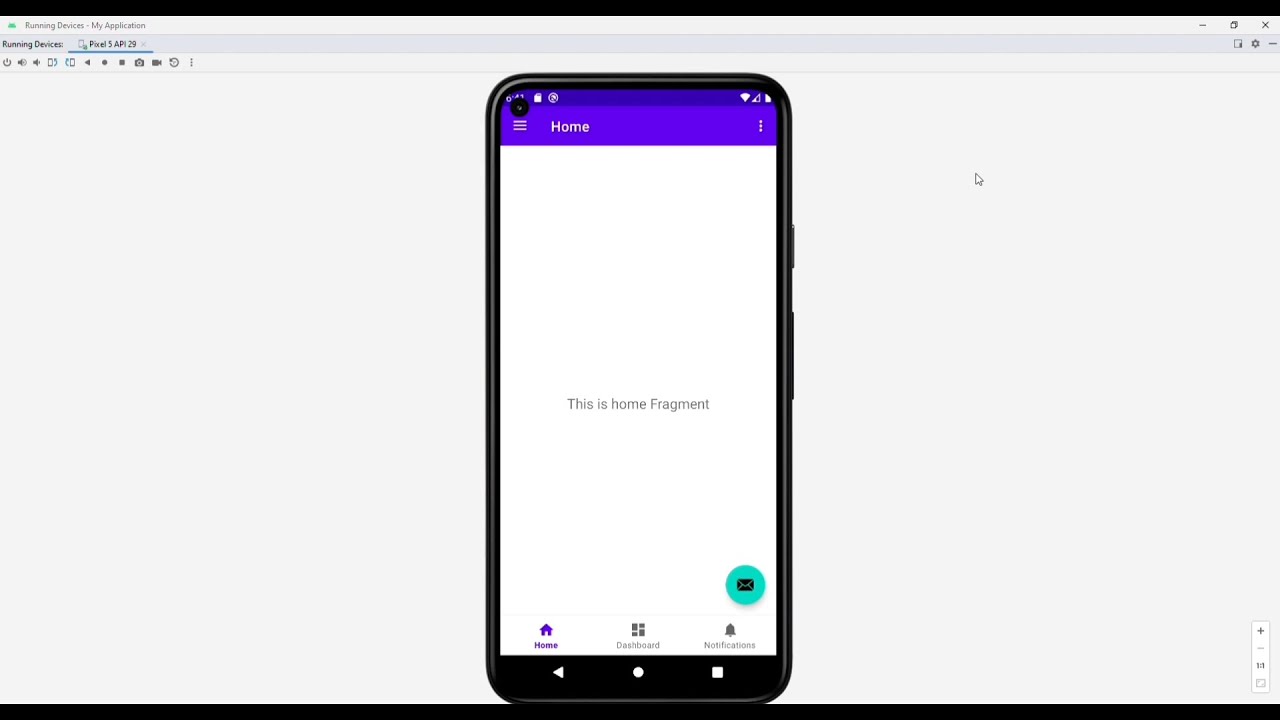 Merged Templates (Kotlin): Bottom Navigation Views Activity and Navigation Drawer Views Activity