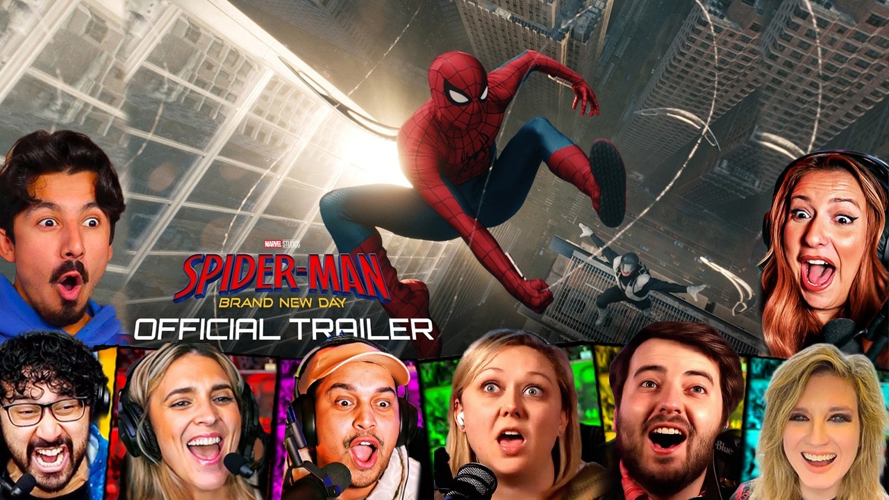 Spider-Man: Brand New Day Official Trailer Reactions | Tom Holland