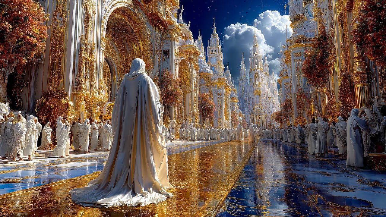A Dreamlike Journey Through Heaven 🌤️ Stunning Cinematic Fantasy Scenes