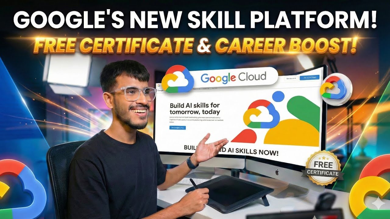 🎁 Google Just Launched 3,000+ Free Courses! (Google Skills 2026 Guide)