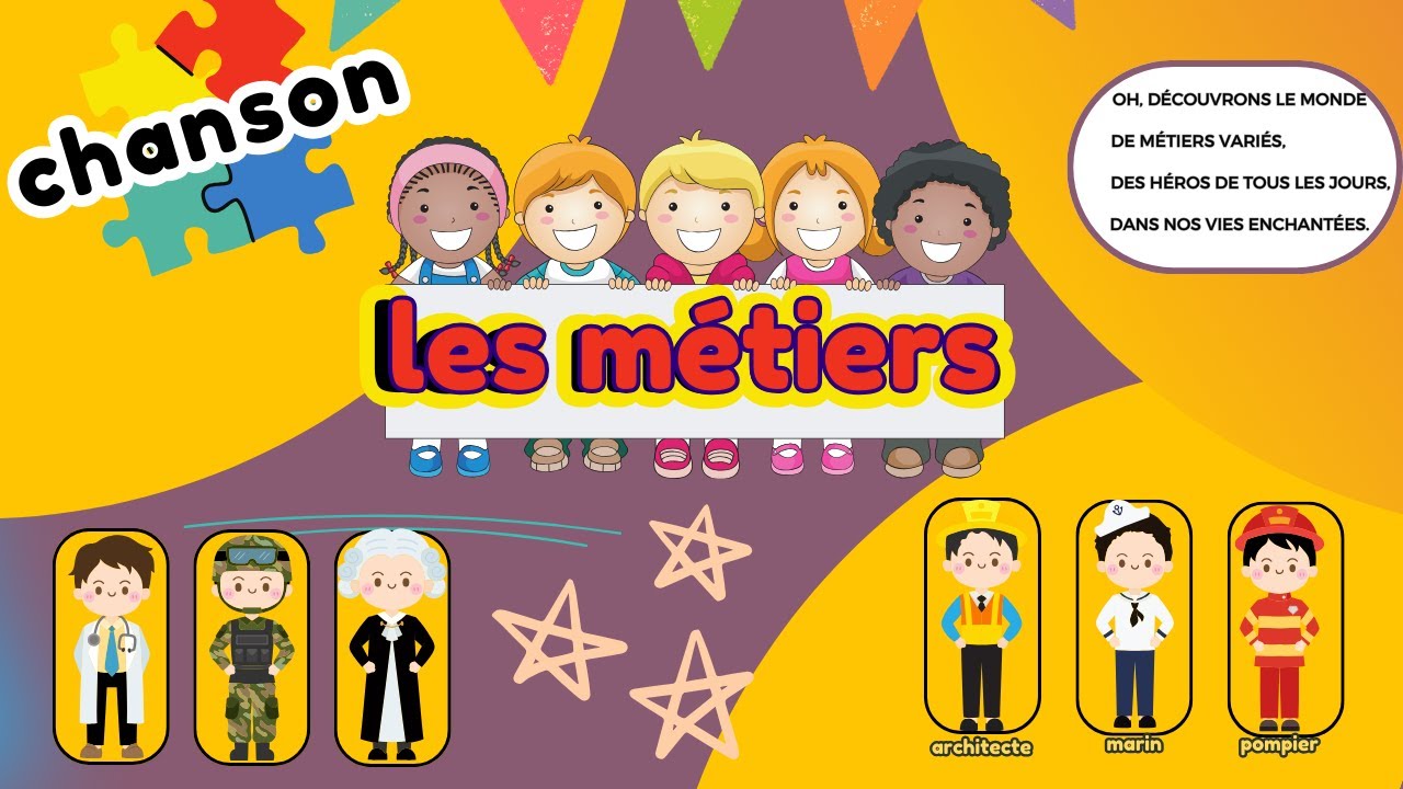 Les Métiers en chanson.