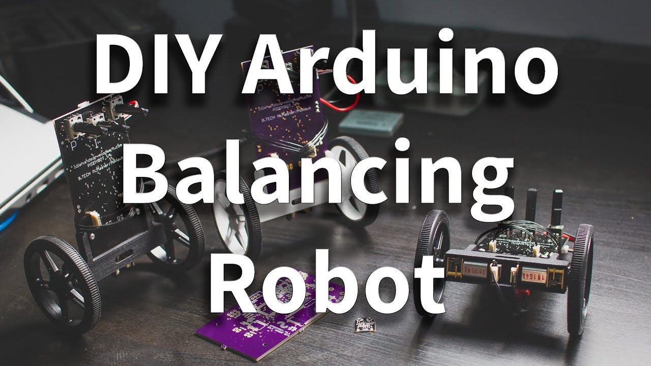 The PIDDYBOT - DIY Arduino Balancing Robot