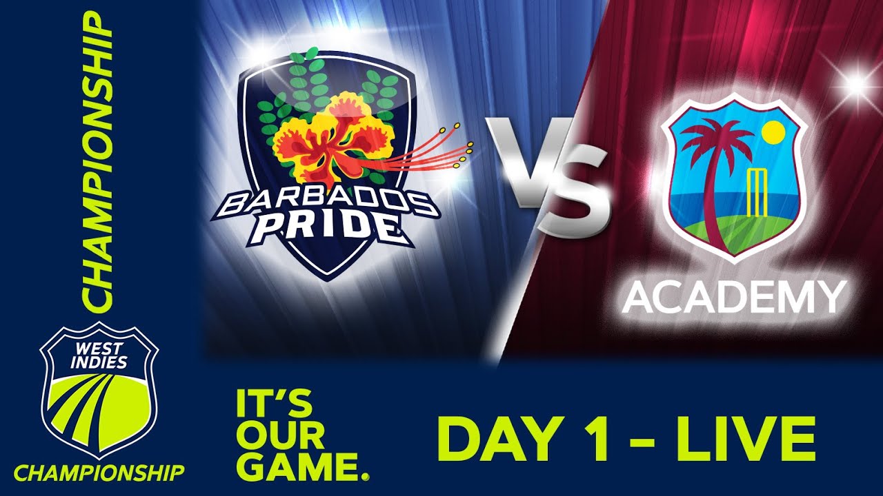 🔴 LIVE Barbados vs WI Academy - Day 1 | West Indies Championship 2025 | 5th February #WIChamps