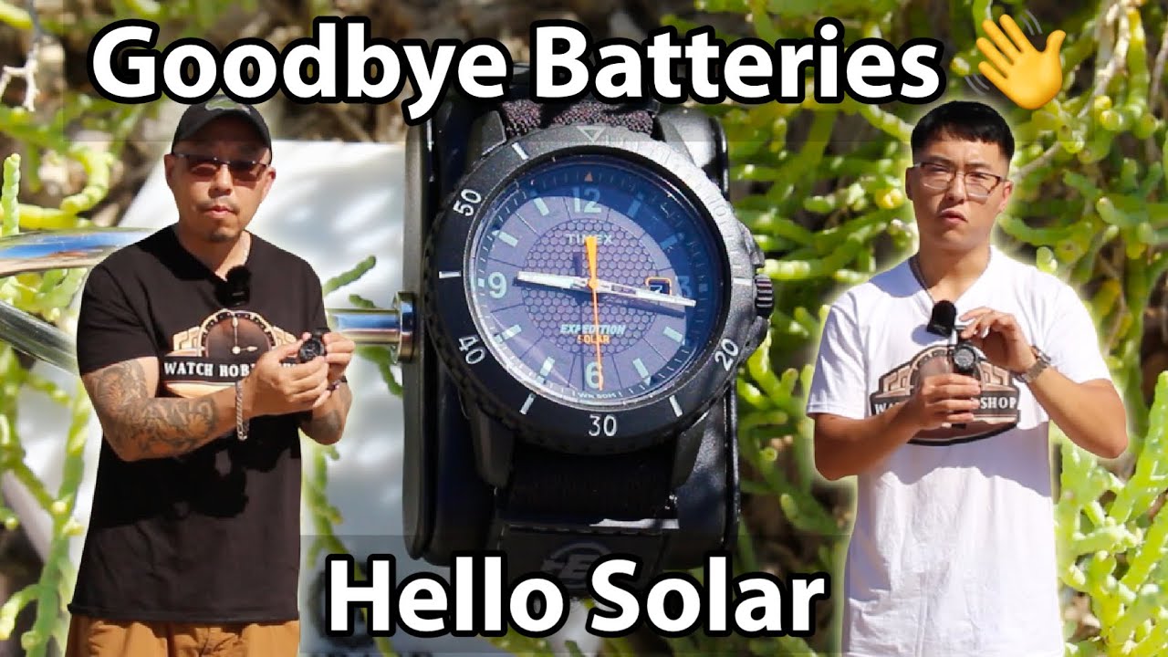 Solar Powered TIMEX?! Great Value! Expedition Gallatin TW4B23300 