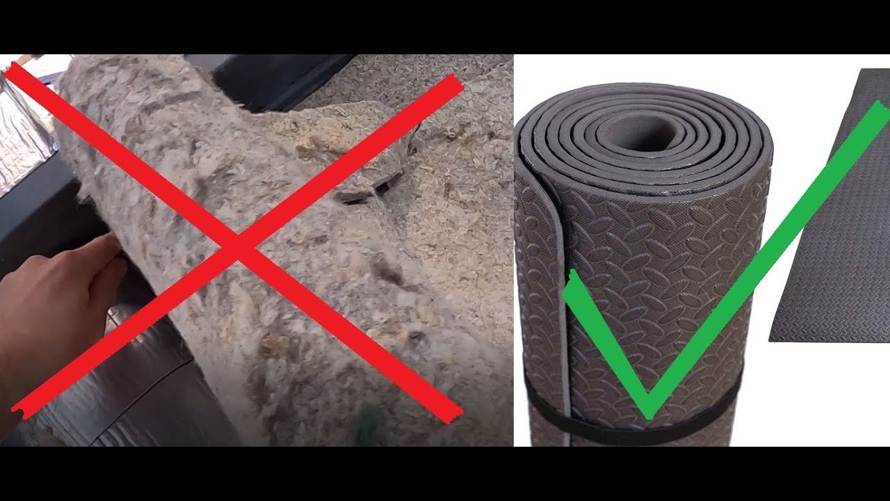 waterproof Jeep carpet insulation - DIY car interior project
