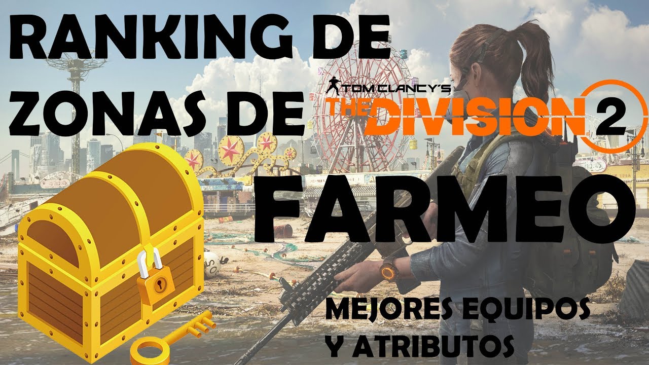 The Divison 2.  RANKING ZONAS DE FARMEO