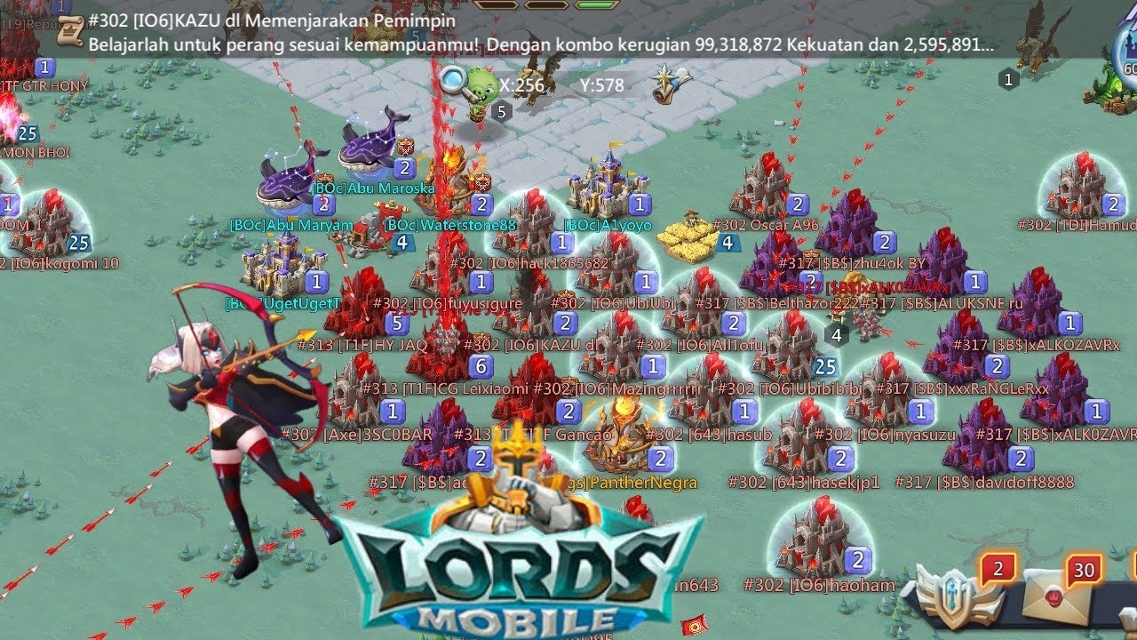 Duet Bareng Guild Titan T1F, Rescue Failed 🙈 #lordsmobile #BOc #f2p #fullchamplordsmobile 