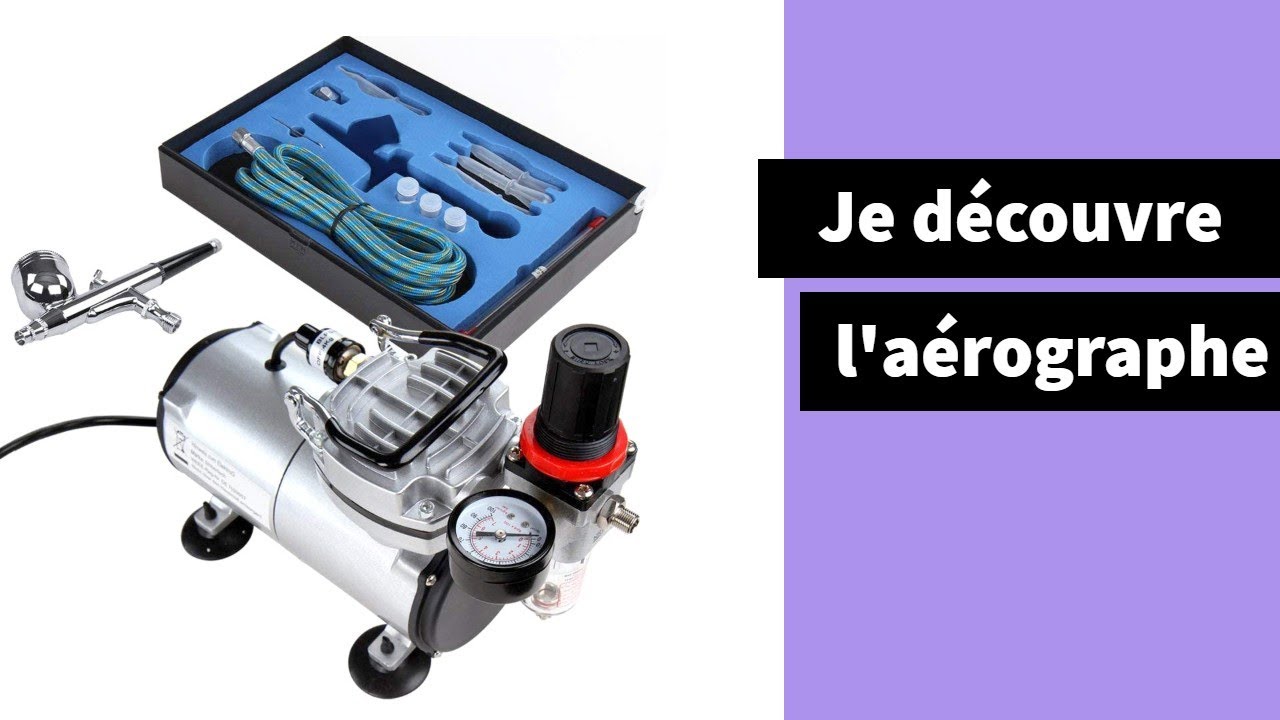 je découvre l'aérographe