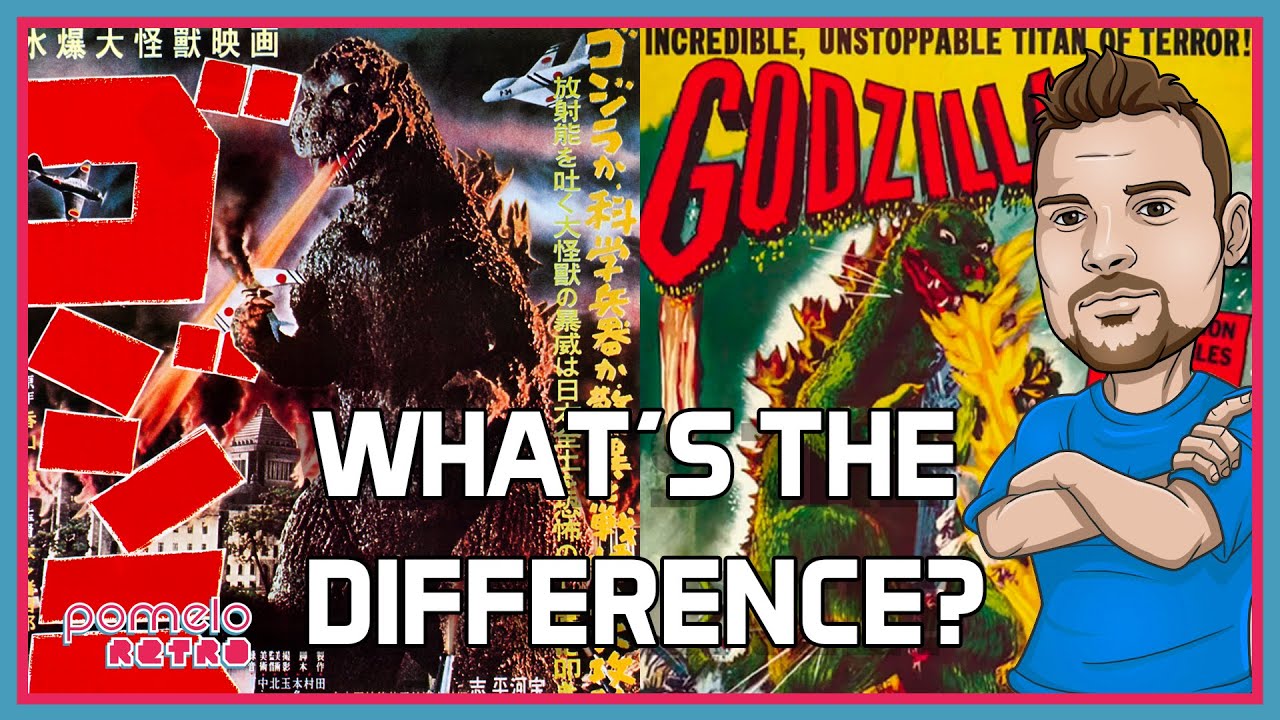 Godzilla (1954) vs Godzilla: King of the Monsters (1956) vs Cozilla (1977) | Pomelo Retro