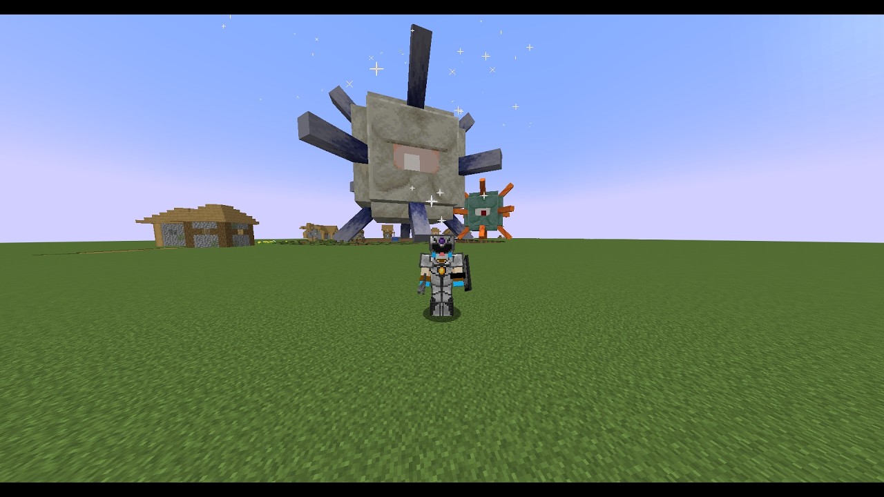 Minecraft Mod Showcase: Neo the Titans  (Titanic Guardian Returns After 10 Years)