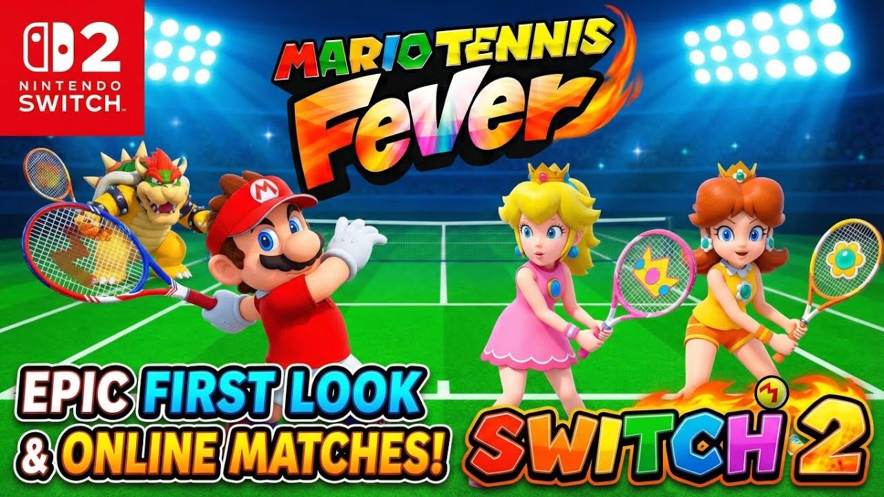 Mario Tennis Fever Online is PURE CHAOS! 🎾🔥 (Switch 2)