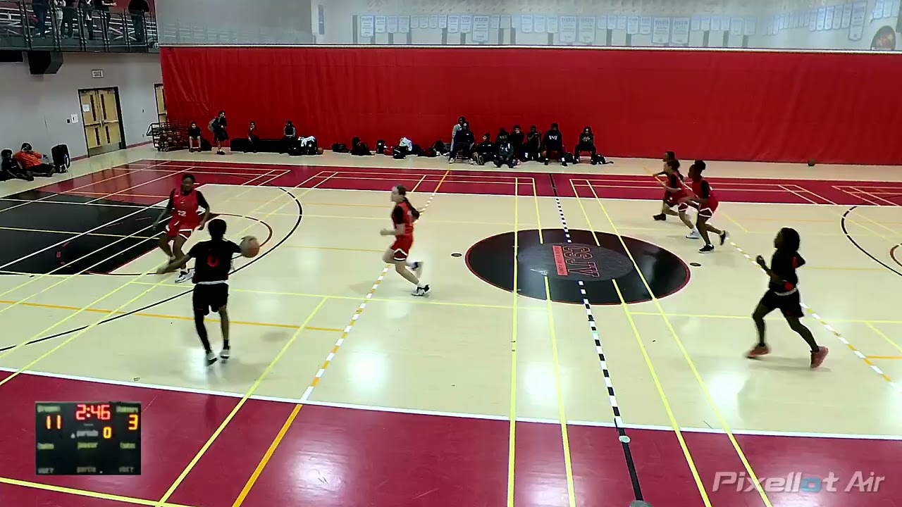 Basketball féminin secondaire 1 CSJV Vs PolyPat