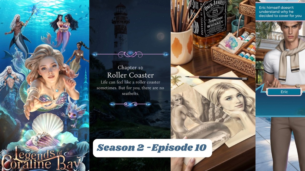 🌊 Choices That Change Everything | Coraline Bay Season 2 Episode 10 (Eric Route)