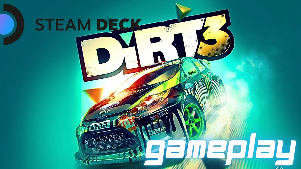 Dirt 3 (2011) Игровой процесс на Steam Deck