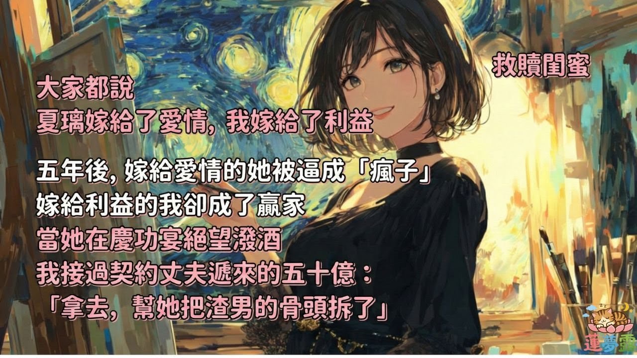 丈夫的慶功宴上，她穿著不合身的禮服，一杯酒潑過去，笑著說要離婚 #豪門世家 #復仇爽文 #閨蜜情深 #先婚後愛 #渣男 #大女主 #女性覺醒 #手撕綠茶 #契約婚姻 #治癒