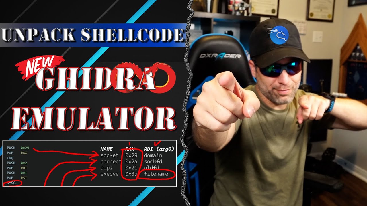 Unpack Shellcode w/ Ghidra Emulator | Decode XOR Dynamically🔥