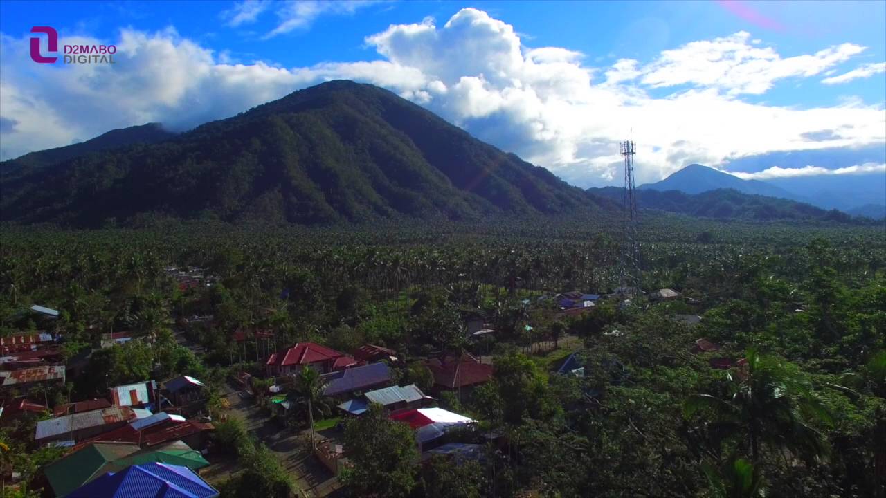 Aerial View of Brgy Ditumabo, Aurora Province