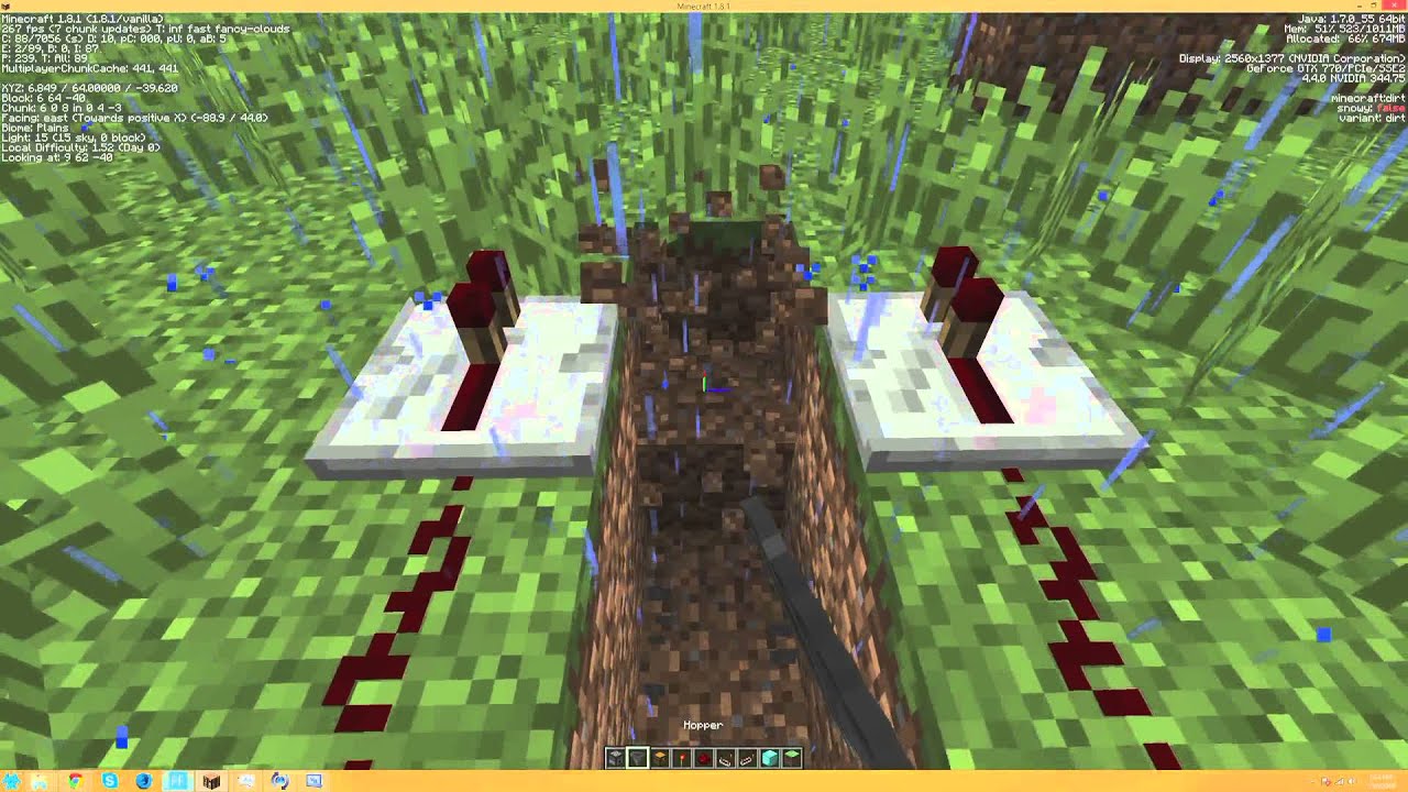 Minecraft Duplication Glitch 1.8-1.8.3 EASY