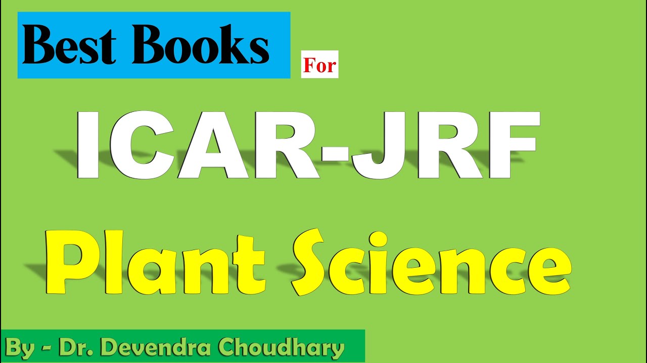Plant science JRF book list #Genetics #Plantpathology #ICAR @doctor.agriculture