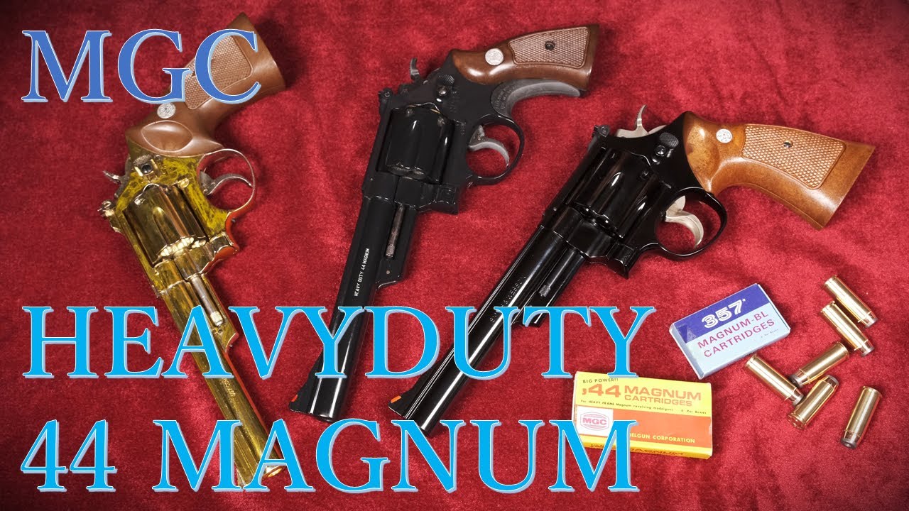 絶版モデルガン MGC 44 MAGNUM 6.5inch & MGC M19 , TANAKA M29
