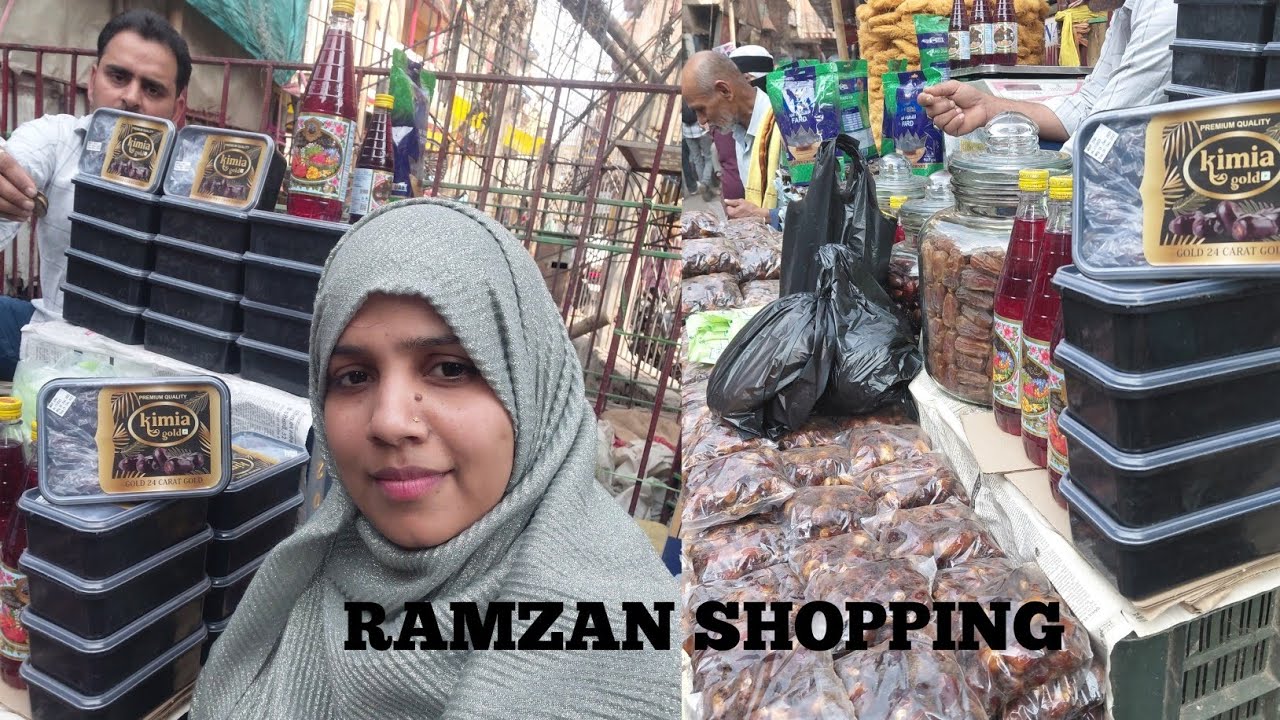 RAMZAN KE LIYE KUCH SHOPPING 🛍 KARNE KE LIYE GYI..