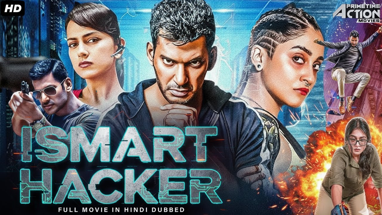 ISMART HACKER - Hindi Dubbed Full Movie | Vishal, Regina Cassandra | Action Movie