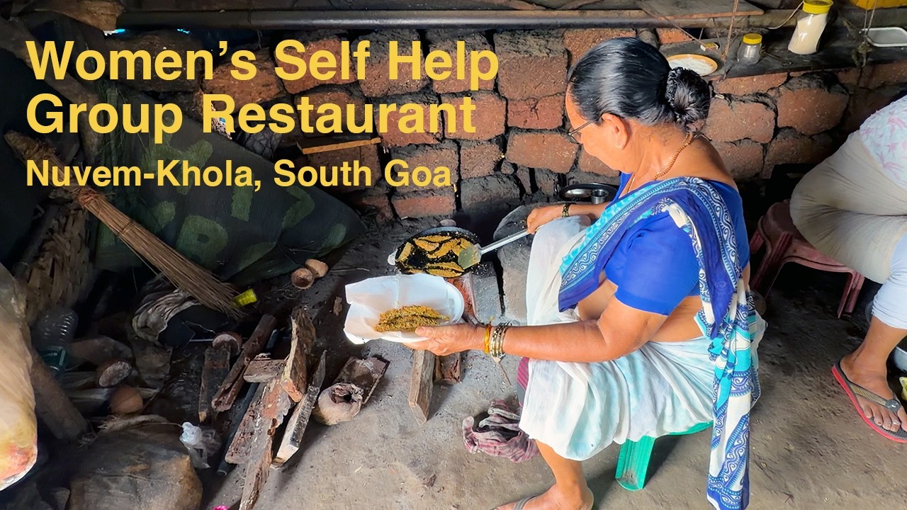 Self Help Group restaurant, Nuvem-Khola, South Goa, Feb 2026