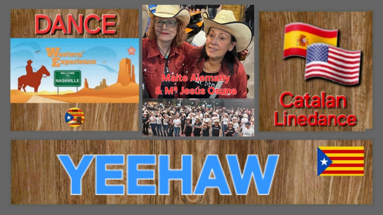 YEEHAW ❤️ Linedance Catalan Style at the Western Experience 2026 🇳🇱🇪🇦 #dance #event #countrymusic 