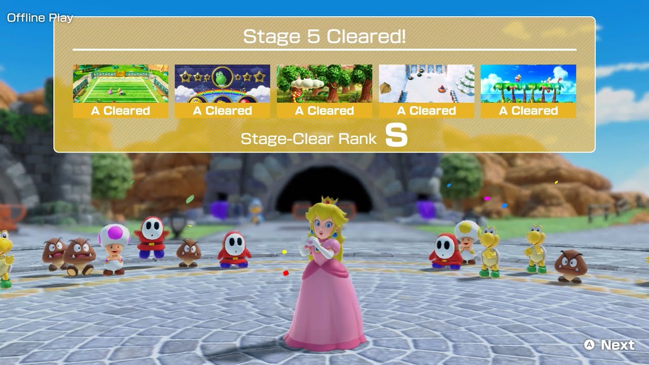 Mario Party Superstars - Trio Challenge Stage 5 (Rank S)