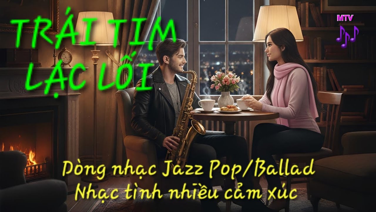 TRÁI TIM LẠC LỐI dòng nhạc Jazz Pop/Ballad nhạc tình buồn nhiều cảm xúc lay động nhiều trái tim MTV