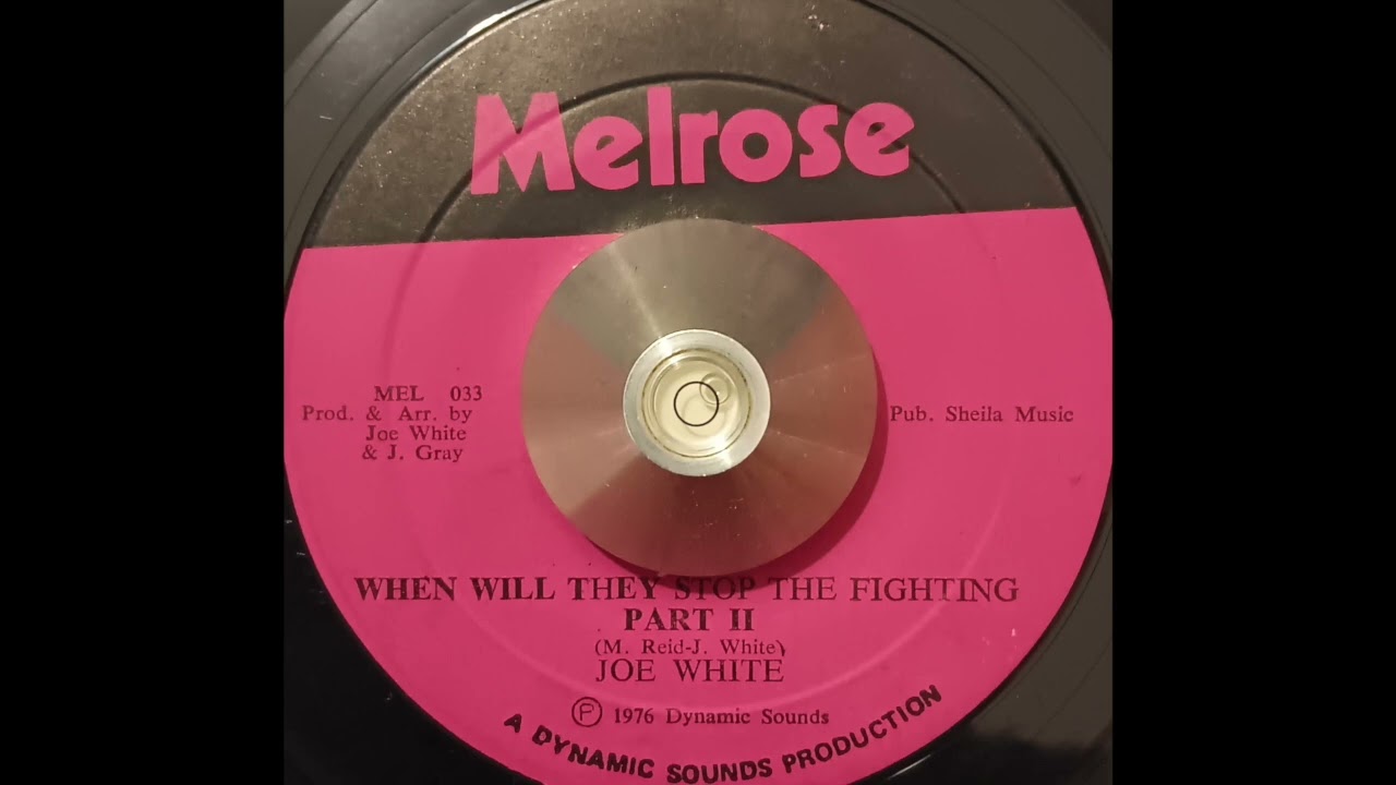 Joe White - When Will They Stop The Fighting & Part II (Melrose) 1976