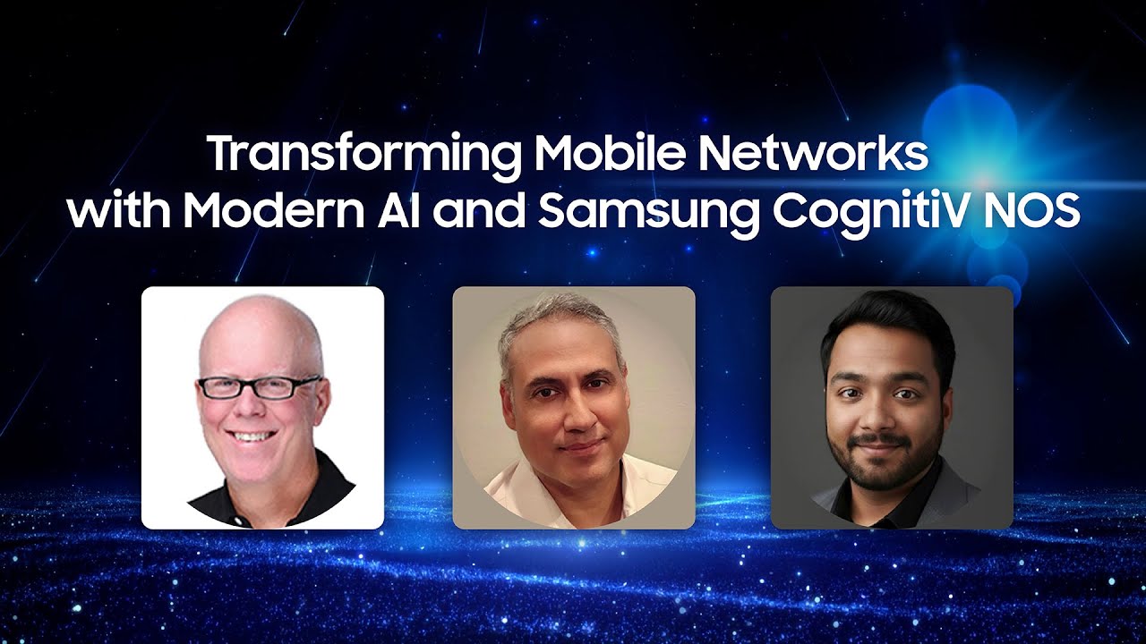 Transforming Mobile Networks with Modern AI and Samsung CognitiV NOS